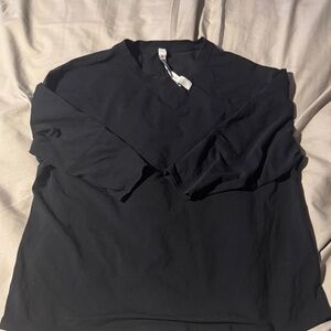 lululemon Women’s  Black three quarter sleeve